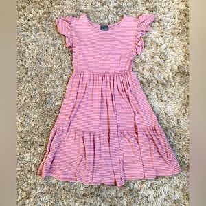 Olivia Rae Pink and White Striped Dress